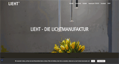 Desktop Screenshot of lieht.com